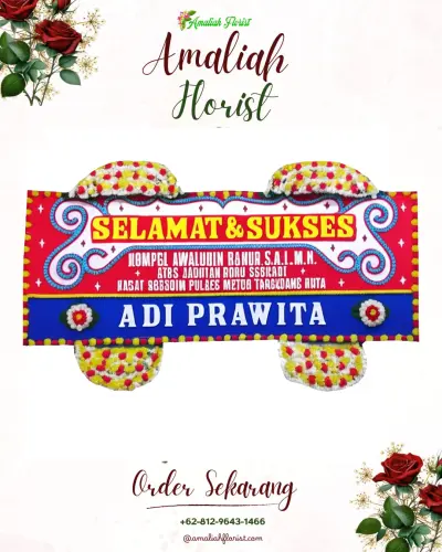 Karangan Bunga Ucapan Selamat cisungsang